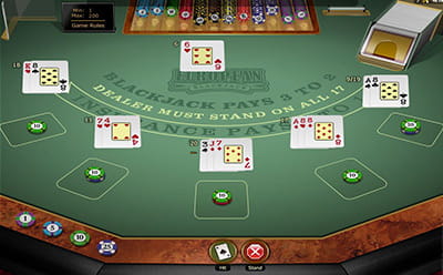 RNG Blackjack im Vegas Hero Casino