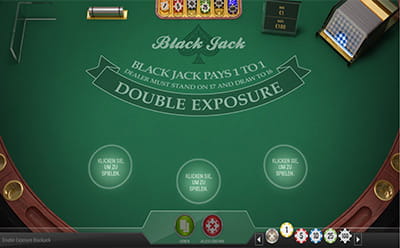 Double Exposure Blackjack von Play N Go bei Royal Panda spielbar