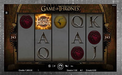 Der Slot Game of Thrones im 888casino