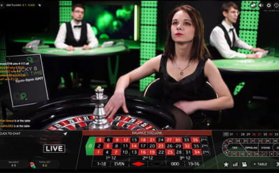 Das Live Casino Roulette von Evolution Gaming gehört zur Spitzenklasse