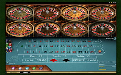 Roulette mit 8 Kessel spielen