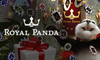 Royal Panda grüßt euch mit No Deposit Free Spins Bonus und einen Neukundenbonus bis zu 100€