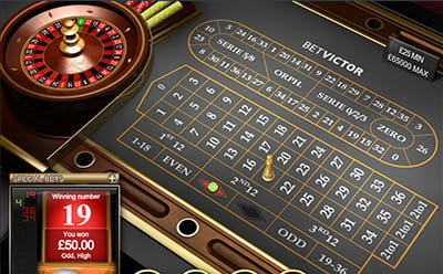 NetEnts VIP Roulette bei BetVictor